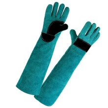 Protective Leather Gloves for Pets - Anti-Bite, Cutting-Proof, and Anti-Thorn Handling Gear