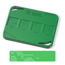 2UUL BH15 MagGrid Pad Curved Universal for Mobile Phones Heat-Resistant CPU IC Soldering BGA Reballing Silicone Buffer Mat