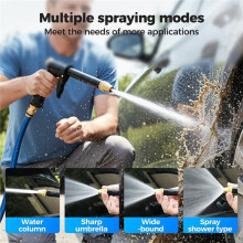 Jet Nozzle Power Washer for Garden Hose, Pressure Washer Wand with 3 Jet Nozzle, Pressure Washer Nozzle for Car Wash