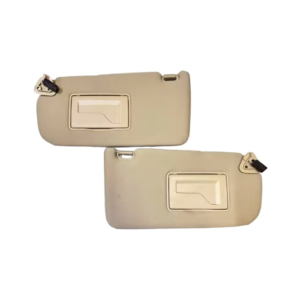 852102E000 852202E000 Driver & Passenger Sun Visor Set For Tucson 2005-2009 85210-2E000 85220-2E000 Beige 4712970550848