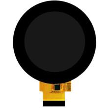 2,1" TFT LCD-Pekskärmsmodul för Hem, Rund Skärm, ST7701S IC, 40-Pins SPI-Gränssnitt, 480x480, 3SPI, 18 RGB