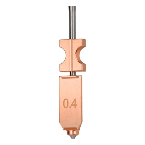 Hotend AD5X de 0,4 mm para Impressora 3D, com Bicos Integrados e Acessórios para Flashforge AD5X.