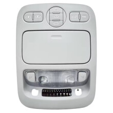 Número da Peça 92821-4D100 928214D100 Lâmpada de Console da Luz Superior Cinza com Interruptor Do Teto Solar para Sedona 2006-2014