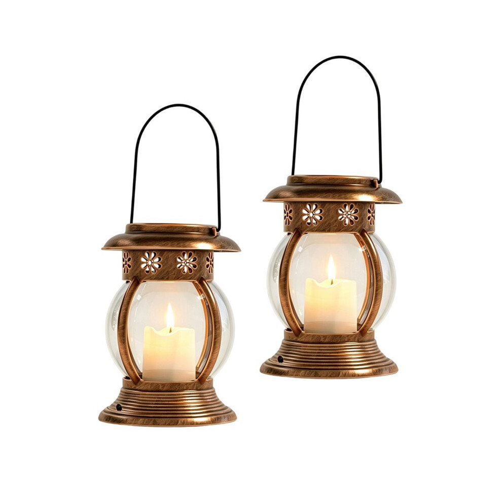 2Pcs Solar Lanterns Outdoor Ip44 Hanging Solar S Table Lamps For Patio Yard Garden And Pathway Decoration Light 6032218038142