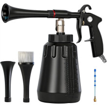 Cyclone Compressed Air Cleaning, Removes Dirt and Deposits Effect for Cars, Workshops, Households, Water Tank & 2 Nozzle