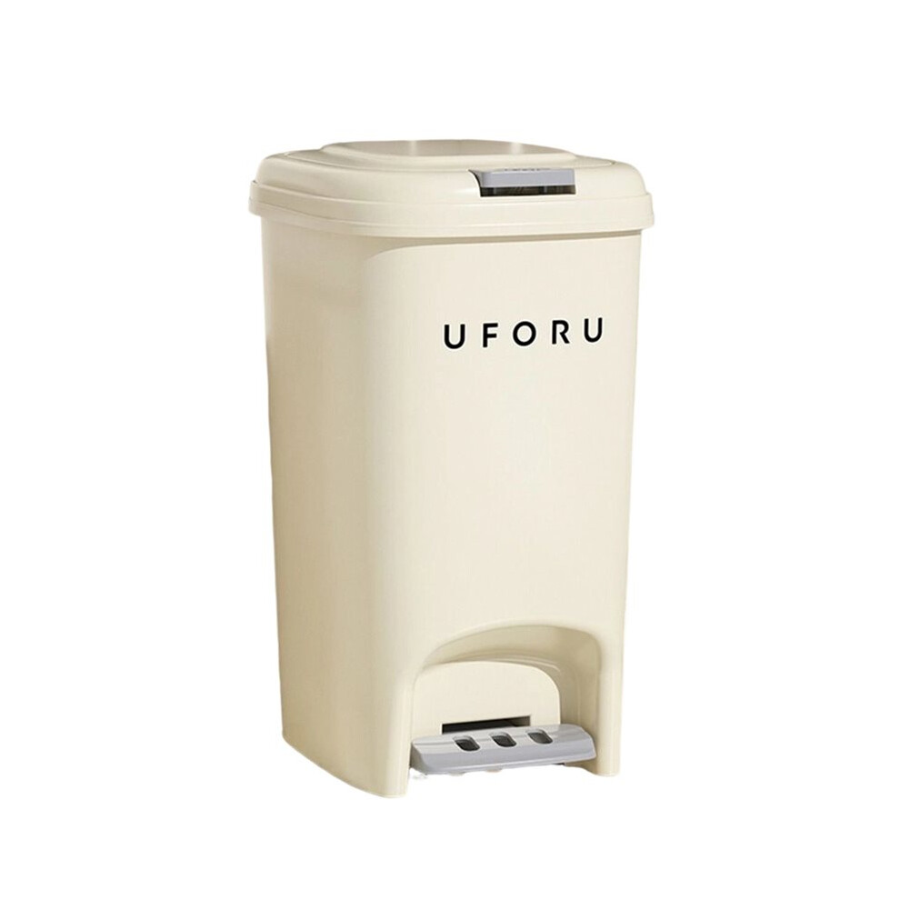 Cute Style Large Capacity Household Toilet Trash Can Trash Can With Lid Step-For Design With Waterproof 4713096297419