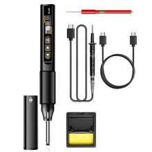 SL109 Soldering Iron Electric Multimeter 75W Adjustable Temperature Voltage Rechargeable 100-450 Repair Welding Tool