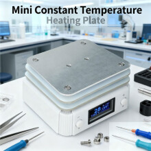 Verwarmingsplaat voor PCB SMD-Printplaten, Soldeerplaat met Instelbare Constante Temperatuur, Voorverwarmingsstation, Reparatiegereedschap