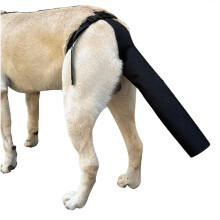 Hundeschwanzschutz, Hundeschwanzabdeckung für Wunden, Hundegeschirr mit Schwanzschutz, Hundeschwanzschutzhülle, Größe L