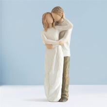 Romantic Couple Statue,Couple Hug Kiss Figures, Wedding Anniversary Sculptures for Women and Men,for Women, Girlfriend