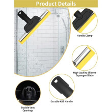 Accessoire pour Nettoyeur Vapeur de Vitres pour SC1/ SC2/ SC3/ SC4/ SC5/ SC7/ CTK10/20, Incluant 2 Housses en Microfibre