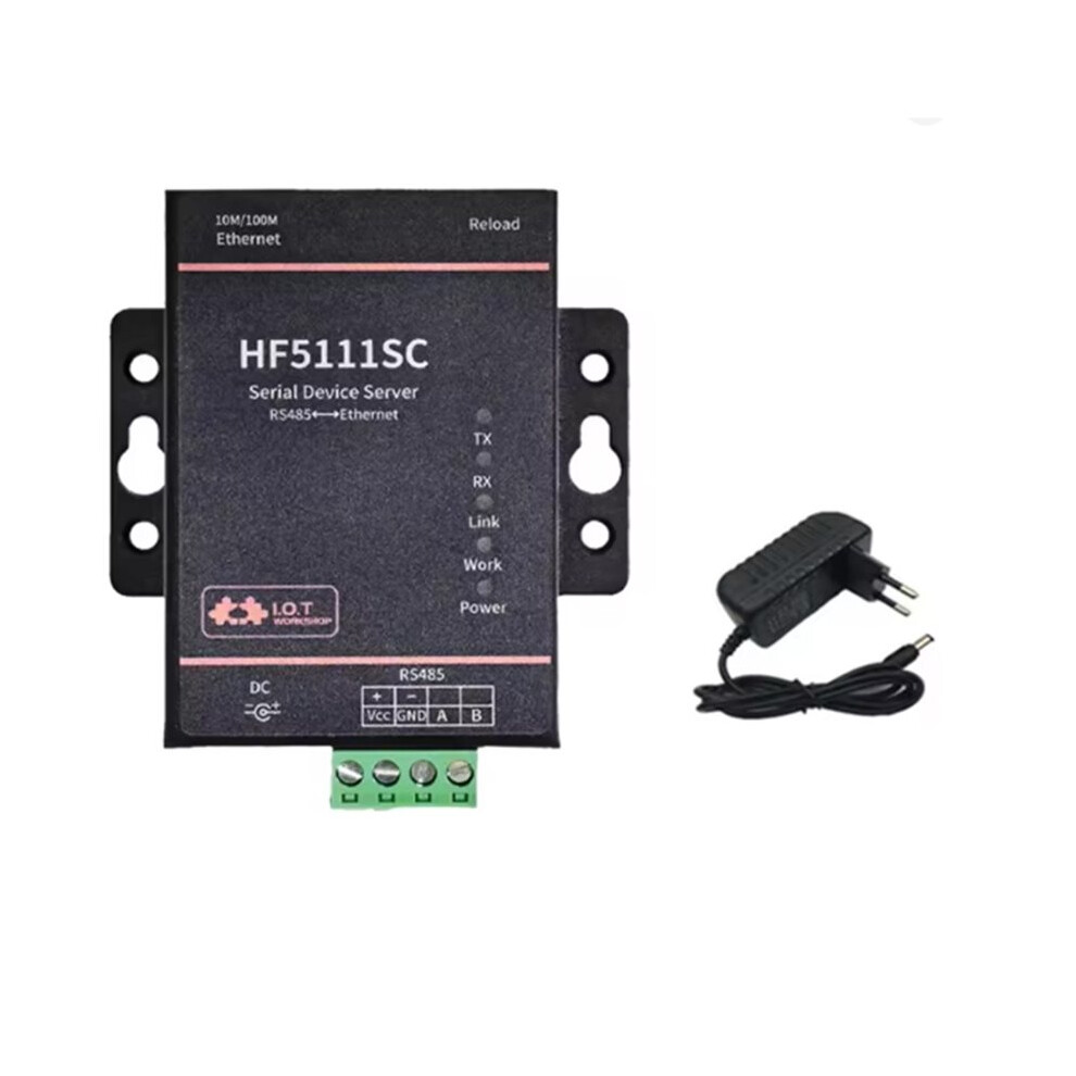 Rs485 To Ethernet Converter Hf5111sc Support Modbus Mqtt ( Replace Hf5111s) Eu Plug 4712271182236