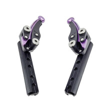 New Wheelchair Parts Aluminum Alloy Wheelchair Hand Brake for Sports Manual Wheelchair Factory Multiple Colors Offer B