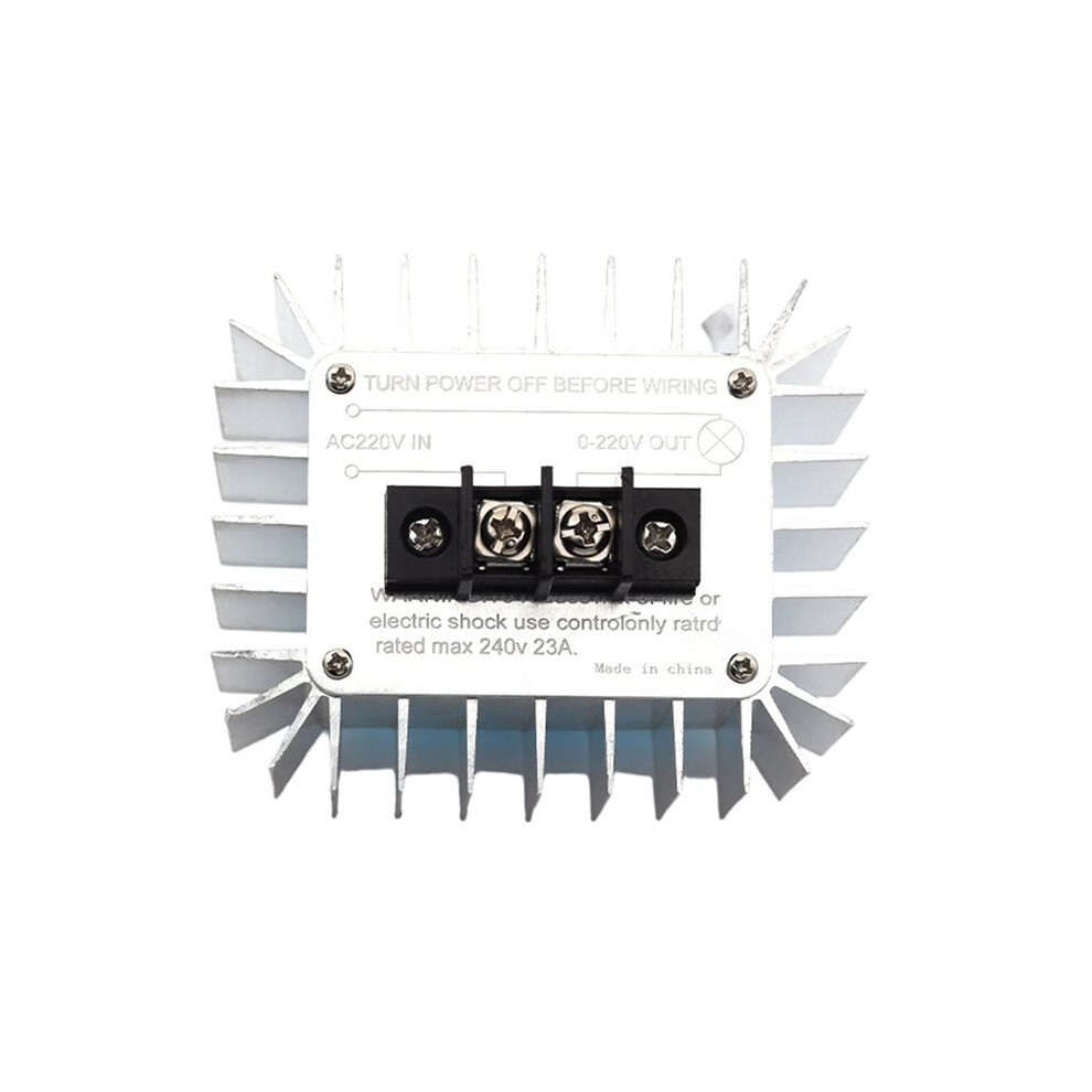 High Power Ac 220V Voltage Regulator Controller Led Dimming Dimmers Thermostat With Housing, Scr Voltage Regulator 4712445925065