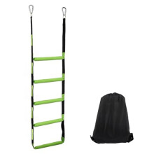 Boat Rope Ladder, Climbing Marine Rope Ladder with Reinforced Steps for Inflatable Boat, Pontoon Boat, Kayak Four Step