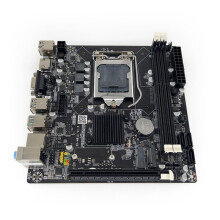 H81S 1150 DDR3 ITX Moderkort med Stöd för Kärna Fjärde Generationens Pentium Celeron B85 M.2