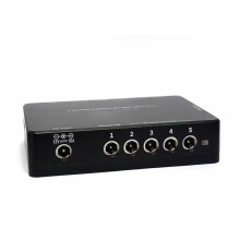 HUB Power Box USB 3.2 + ASCOM - Caixa de Alimentação para Astronomia, Telescópios e Fotografia - Gerenciamento de Energia - Interface Tipo-C -