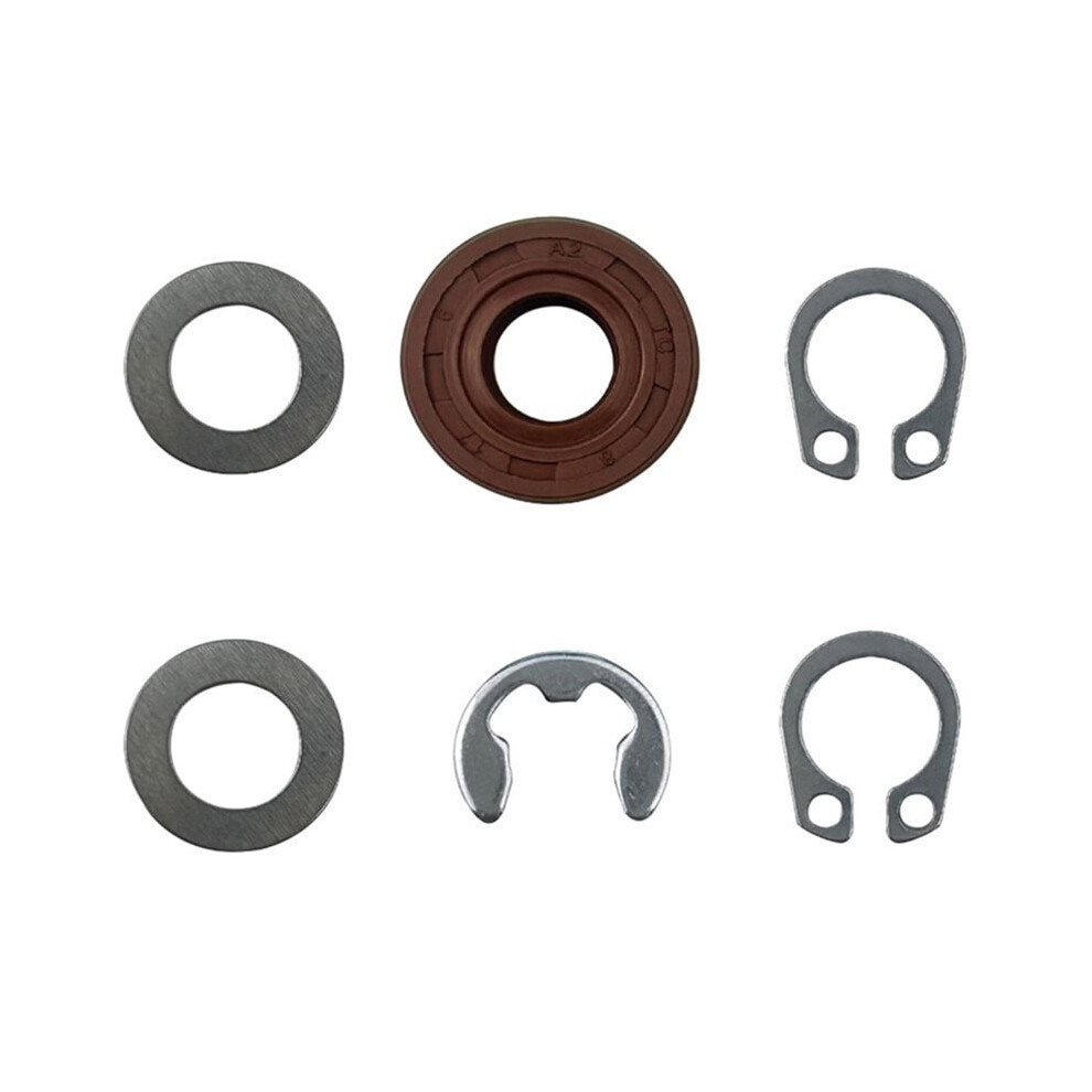 6Pcs Heavy Duty Pan Seal Kit Seal Rings And Clips For Bread Maker Kitchen Breadmaker Machine Parts 6032536532834