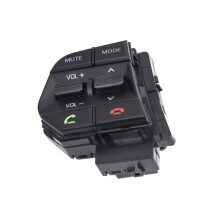 Car Steering Wheel Left Button Volume Adjustment Button for Sonata 2015-2017