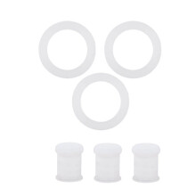Baby Bottle Warmer Accessories Set for 17oz , Silicone Stopper Gasket and Seal Rings Replacements