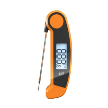 Digital Meat Thermometer with Foldable Probe, Instant Read Kitchen Thermometer for BBQ Grill Cooking