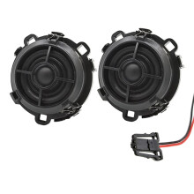 2 Uds. Tweeter de Altavoz de Coche + Cable de Altavoz 100W 4Ohm 2K-22KHz para Sagitar Sportsvan Altavoz DIY