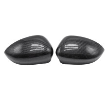 1Pair Side Door Wing Mirror Covers for 500 07-23 Punto 06-15 Rearview Mirror Shell Trim 735452185 735452186