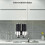 (Silver) Dispenser di sapone manuale a doppia testa M-8009 4