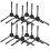 12PCS Side Brushes for JONR for P20 Pro Robot Side Brushes for Efficient Cleaning 1