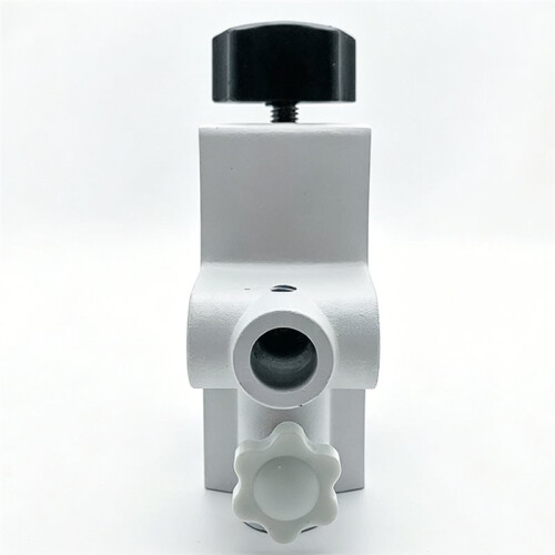 Universal Desk Lamp Clamp - 4 Hole Metal Table Mounting Bracket for Magnifying Light/Microphone