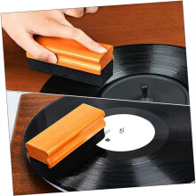 2 Sets Vinylplatenreinigingssets - Antistatische Platenborstel en Naaldreinigingsgereedschap voor Draaitafelalbumaccessoires