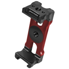 FEICHAO U Clip Phone Holder Extendable 62-87mm Width Clamp Cold Shoe Mount 1/4" for Camera Cage Phone Stand Tripod Bracket