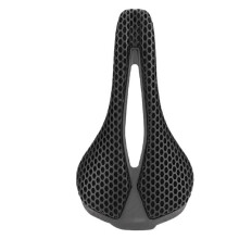 Selim de Bicicleta Impresso em 3D, Ultraleve, em Carbono, 250x140mm, para MTB, Gravel e Bicicleta de Estrada.