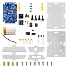 Kit de Radio Estéreo FM DIY 76-108MHz GS1299 Radio Digital FM Piezas de Práctica de Soldadura Electrónica para Producción DIY