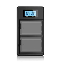 EN-EL25 Kamera-Akkuladegerät mit LED-Anzeige für Z50 II, Z50II, Z50, Z 50, Z30, Z 30, ZFC, Z FC Kameras