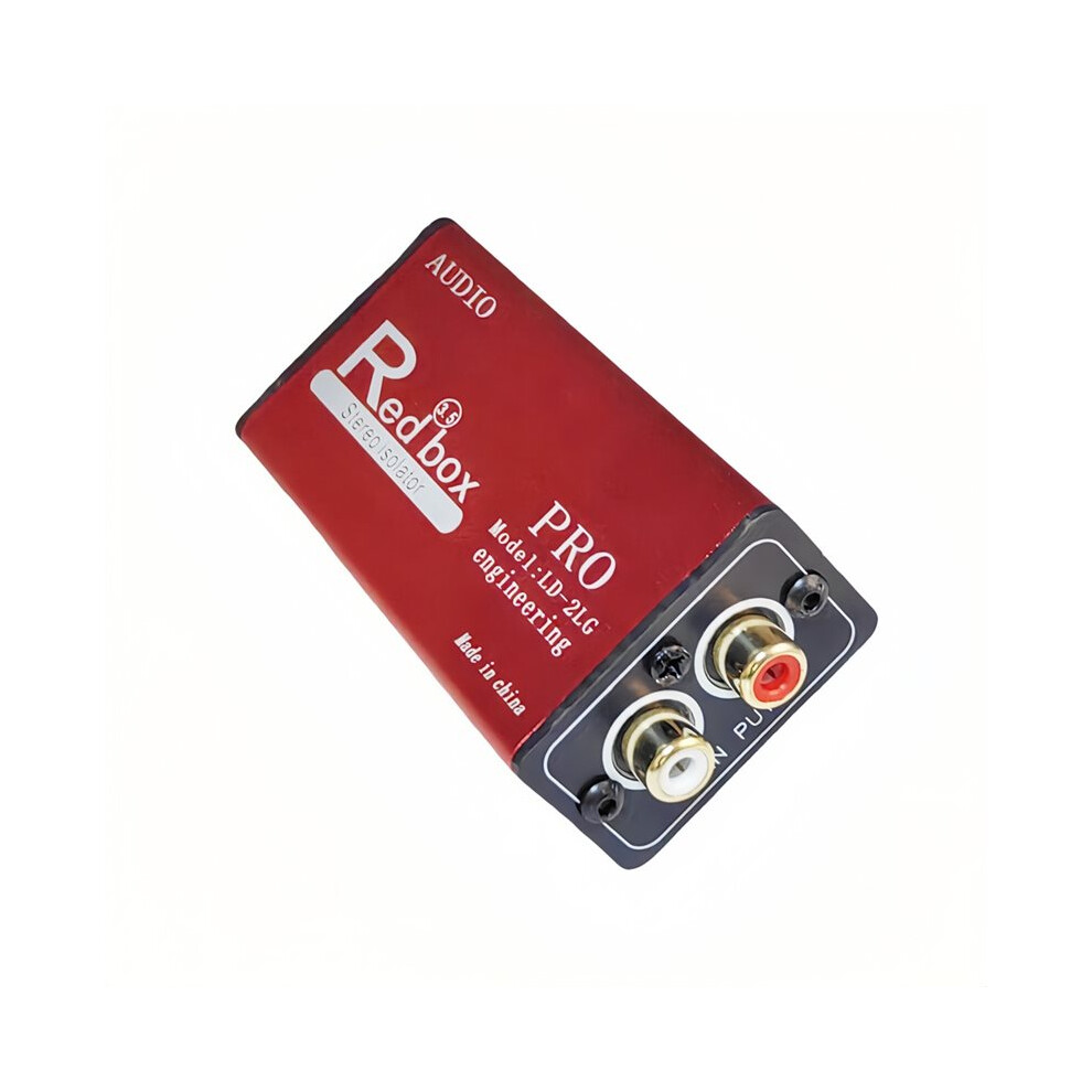 Rca Audio Isolator Audio Current Hum Canceller Av Noise Filter Noise Reduction High Fidelity Anti-Interference 4711114123863