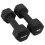 Komodo (Black, 2 x 3kg) 2x Neoprene Dumbbells 6