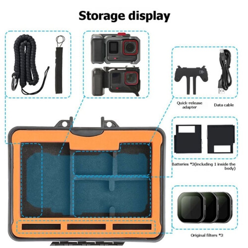 Hard Shell Case for  Ace Pro2/1 Accessories Shock Dust Proof Box Carrying Storage Case Protective Container