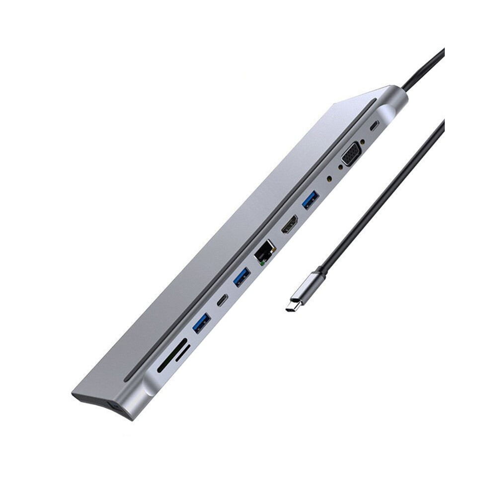 12 Usb C Hub To 4K -Compatible Pd Fast Charge Usb 3.0 2.0 Hub Type C Charging Docking 6033335439805
