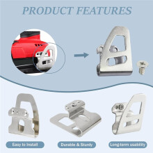 Belt Clip Hook with Screws for Impact Driver Hammer Drill for Work Tool 2604-20,2604-22,2604-22CT (8pc)