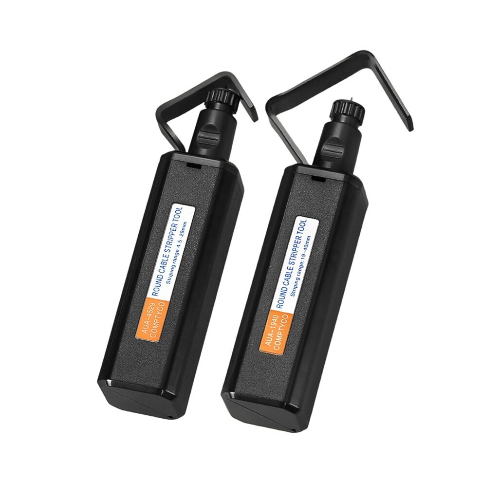 Aua-1940/4529 Optical Fiber Round Cable Stripper Fiber Optic Tool Cable Jacket Slitter Longitudinal Transverse Dual Use 4711469105262