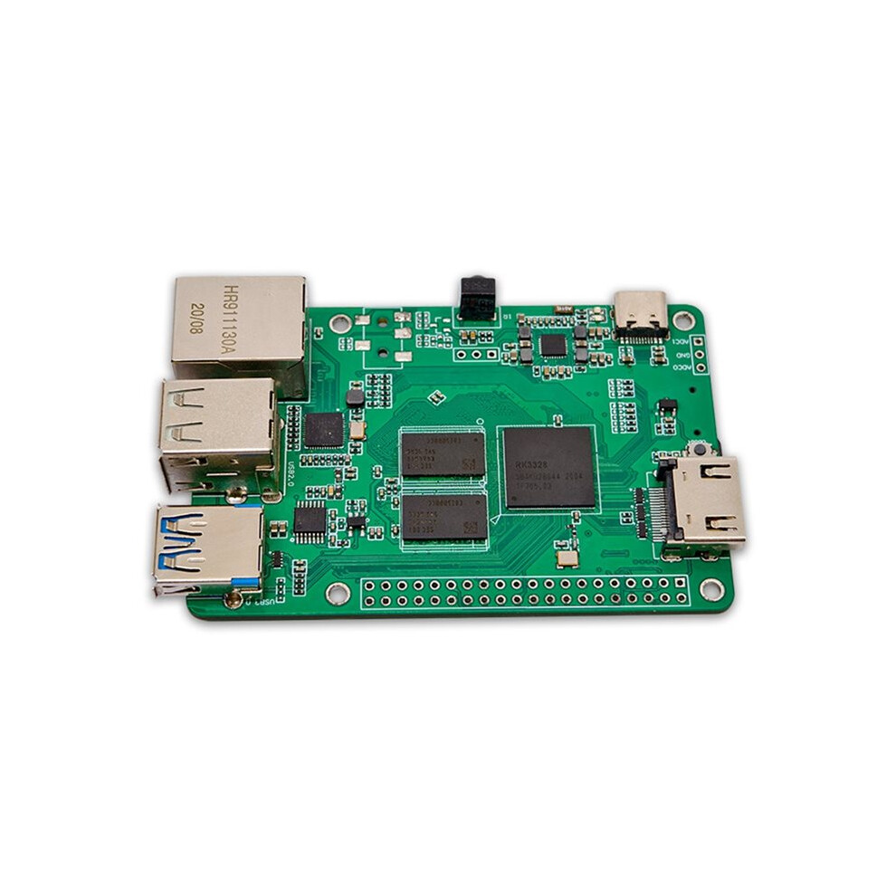 Rk3328 Development Board A53 Quad-Core Processor 2X512mb Ddr4 Gigabit Ethernet Usb2.0 Usb3.0 For Android/Ubuntu/Debian 4712370234881