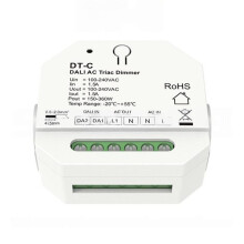 Skydance 1CHx8A DALI AC-Relaisunit DH-B (DT7) 150-360W 100-240VAC Triac DALI-Dimmer DT-C (DT4) Eén Kanaal 0,02A Max. 8A