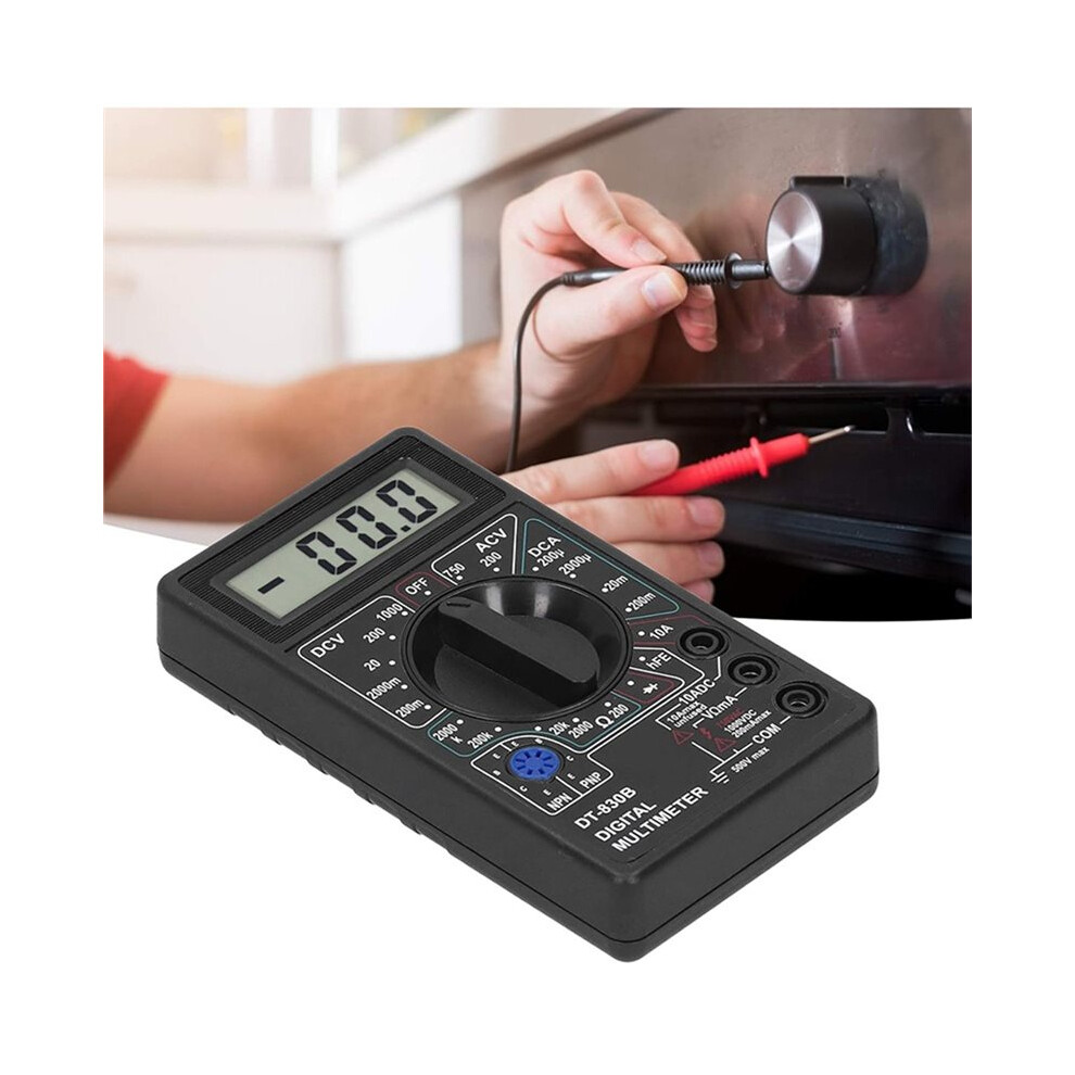 Portable Volt Multi Meter Car Battery Tester Circuit Tester Digital Multimeter Tester Dt830 4711949379718