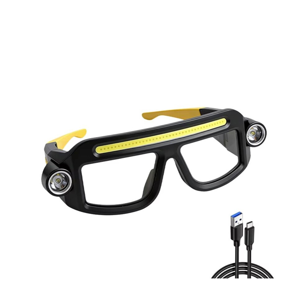 Xte Multifunctional Eyeglass Lamp Light Rechargeable Cob Work Light, Compact Portable Cob Headlamp For Camping Fishing 6031137916401
