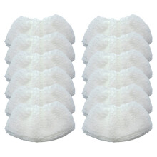 Pièces de Rechange pour Nettoyeur Vapeur pour SC1 SC2 SC3 SC4 SC5 CTK10 CTK20: Housses, Lingettes, Housses (12 Pièces)