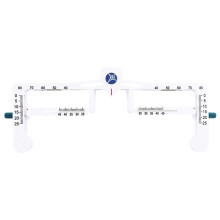 Measuring Instrument Eyeglasses Pupil Height, Single/Binocular Pupillary Distance Measurement Frame Width Measuremen