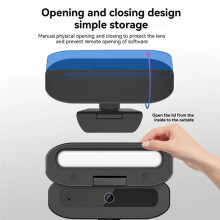 2K HD 60fps Live Webcam with Autofocus,USB PC Camera,Rotatable Microphone, Adjustable Fill Light,Streaming Camera