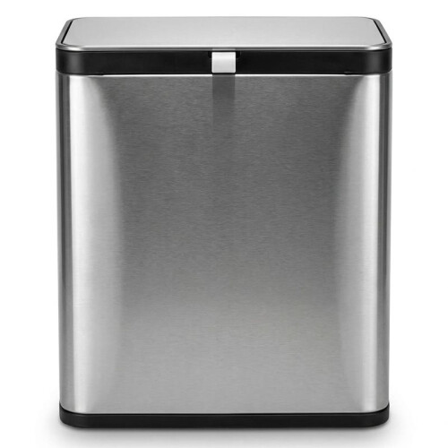 Stainless Steel Induction Hanging Garbage Bin for Kitchen, Odorless and Design