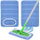10pcs Reusable Mop Pads for  Sweeper Mop, Microfiber Dry Sweeping Cloths & Machine Washable Wet Pads Refill 1